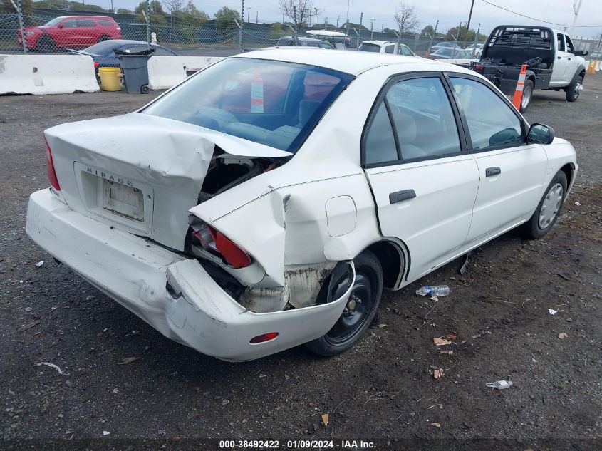 2000 Mitsubishi Mirage De VIN: JA3AY26C9YU057598 Lot: 38492422