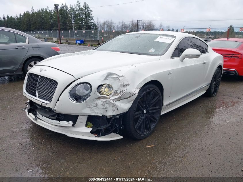 2015 Bentley Continental Gt Speed VIN: SCBFJ7ZA8FC045452 Lot: 38492441