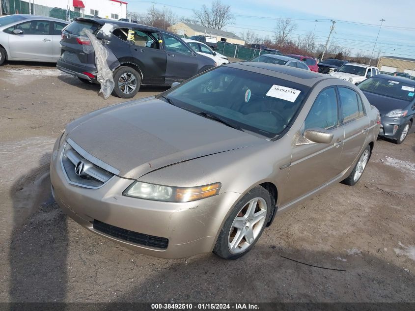 2005 Acura Tl VIN: 19UUA66295A055799 Lot: 38492510