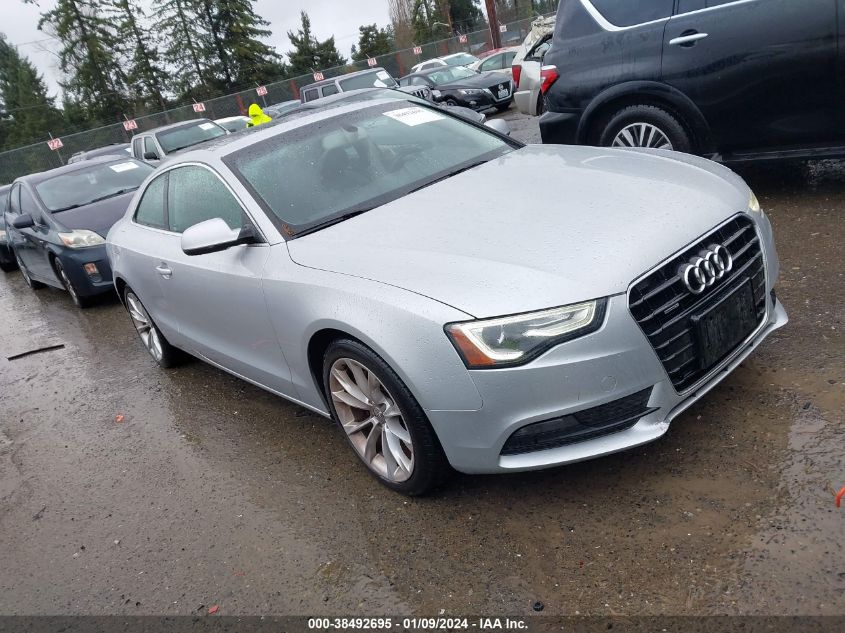 2014 Audi A5 2.0T Premium VIN: WAULFAFR3EA015856 Lot: 38492695