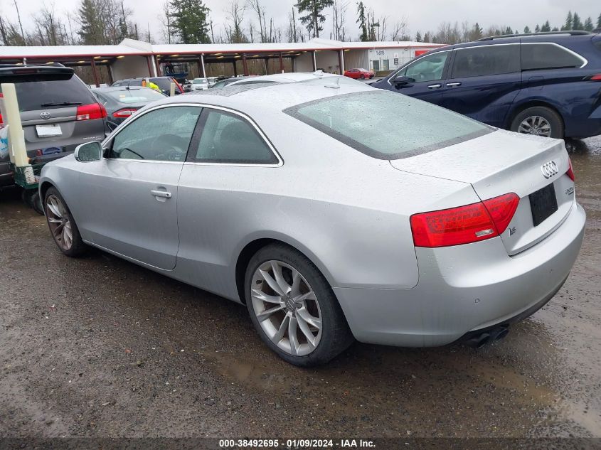 2014 Audi A5 2.0T Premium VIN: WAULFAFR3EA015856 Lot: 38492695