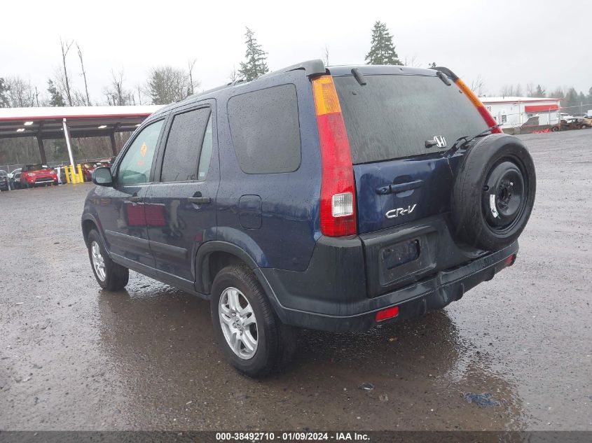 2003 Honda Cr-V Ex VIN: JHLRD78883C029525 Lot: 38492710