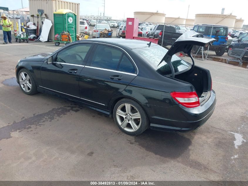 2010 Mercedes-Benz C 300 Luxury/Sport VIN: WDDGF5EB1AF478226 Lot: 38492813