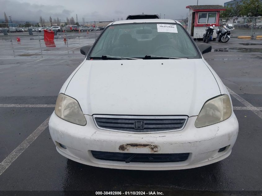 1999 Honda Civic Lx VIN: 2HGEJ6672XH571782 Lot: 38492886