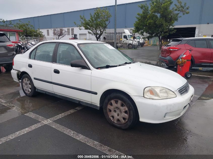 1999 Honda Civic Lx VIN: 2HGEJ6672XH571782 Lot: 38492886