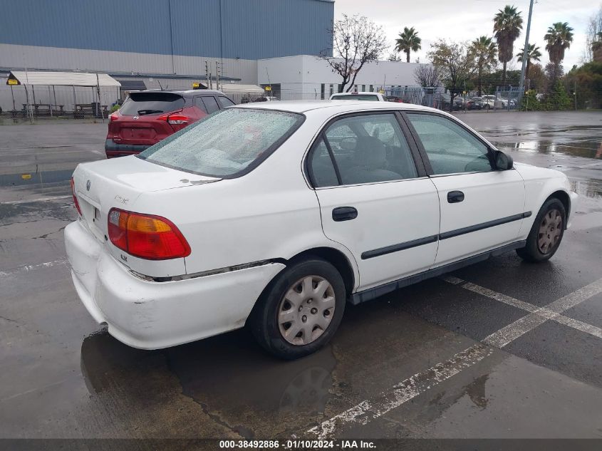 1999 Honda Civic Lx VIN: 2HGEJ6672XH571782 Lot: 38492886