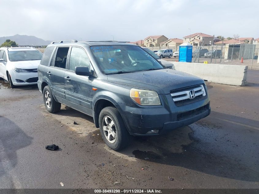 2HKYF18606H520758 2006 Honda Pilot Ex-L