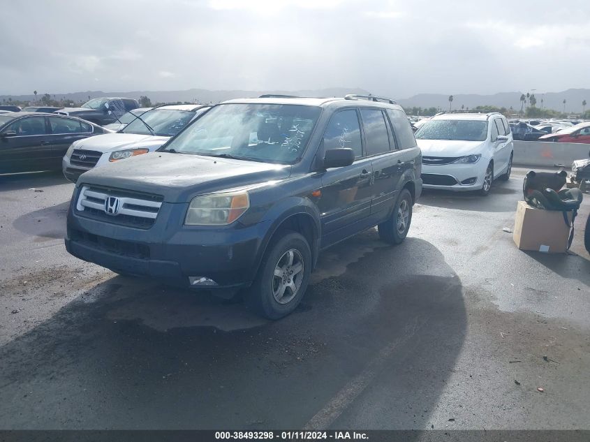 2HKYF18606H520758 2006 Honda Pilot Ex-L