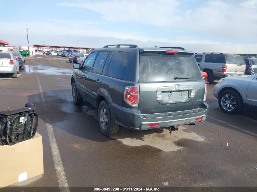 2HKYF18606H520758 2006 Honda Pilot Ex-L