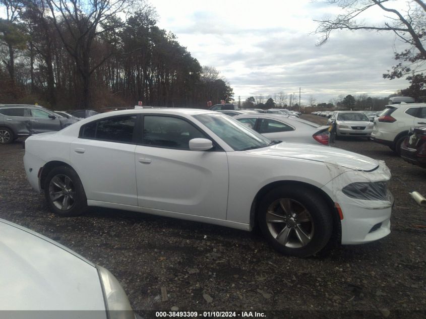 2016 Dodge Charger Sxt VIN: 2C3CDXHG6GH350075 Lot: 38493309