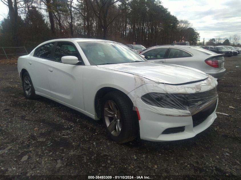 2016 Dodge Charger Sxt VIN: 2C3CDXHG6GH350075 Lot: 38493309