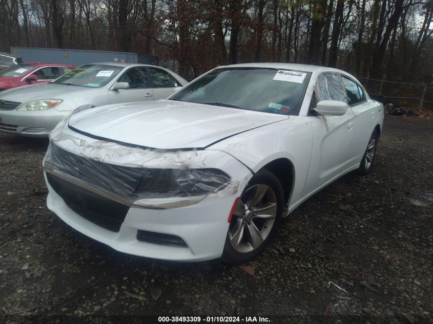 2016 Dodge Charger Sxt VIN: 2C3CDXHG6GH350075 Lot: 38493309