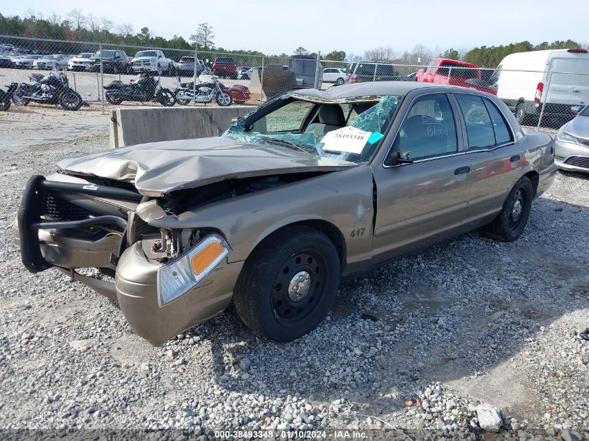 2008 Ford Crown Victoria Police/Police Interceptor VIN: 2FAFP71V58X143991 Lot: 38493348