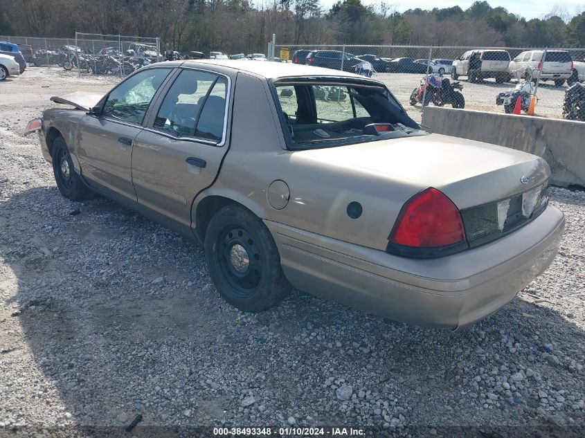 2008 Ford Crown Victoria Police/Police Interceptor VIN: 2FAFP71V58X143991 Lot: 38493348