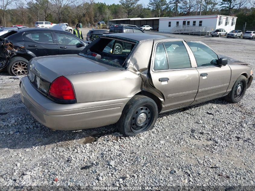 2008 Ford Crown Victoria Police/Police Interceptor VIN: 2FAFP71V58X143991 Lot: 38493348