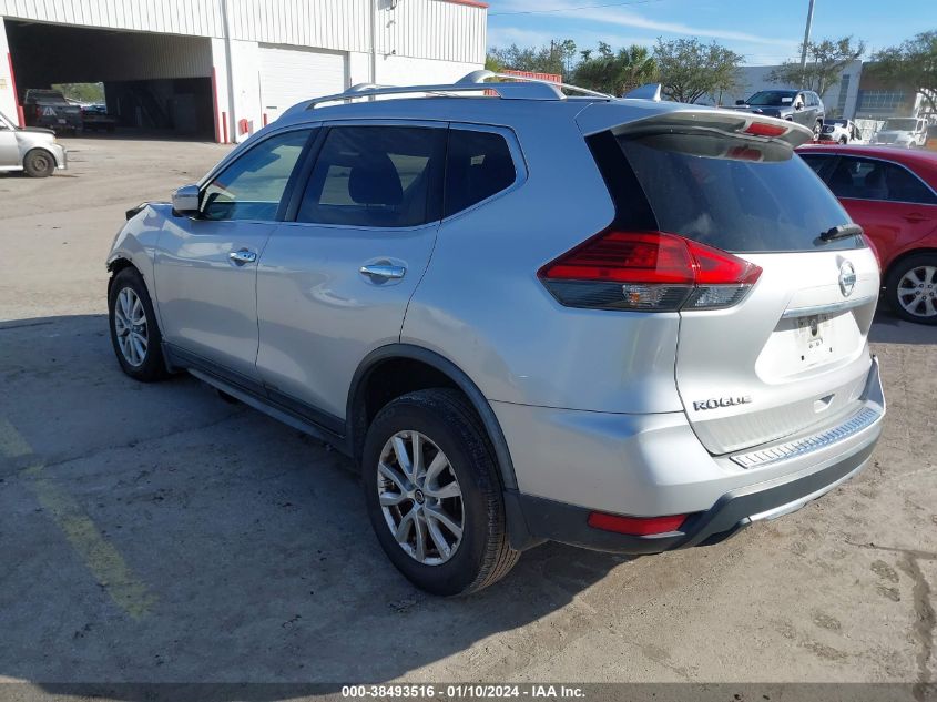 2017 Nissan Rogue Sv VIN: JN8AT2MT0HW393152 Lot: 38493516