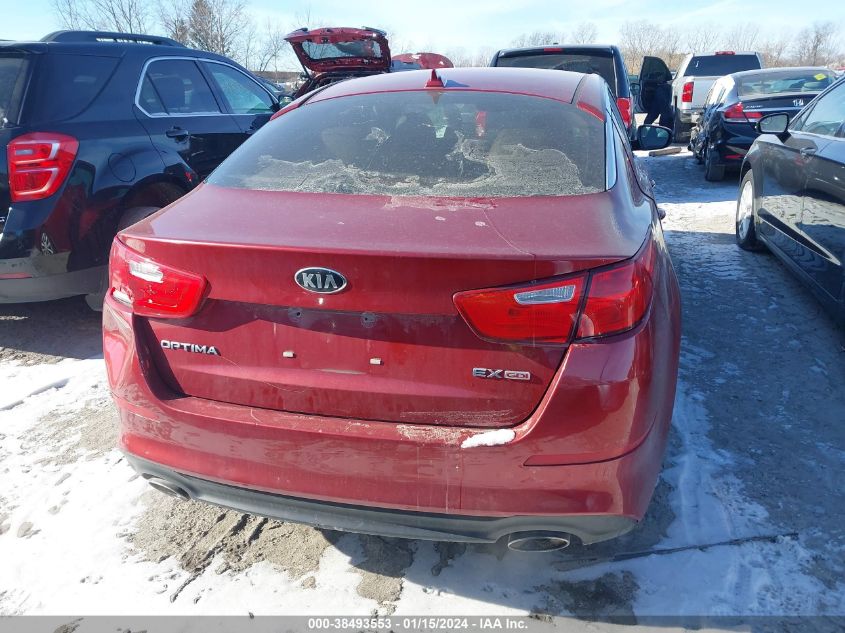 2015 Kia Optima Ex VIN: 5XXGN4A71FG397910 Lot: 38493553