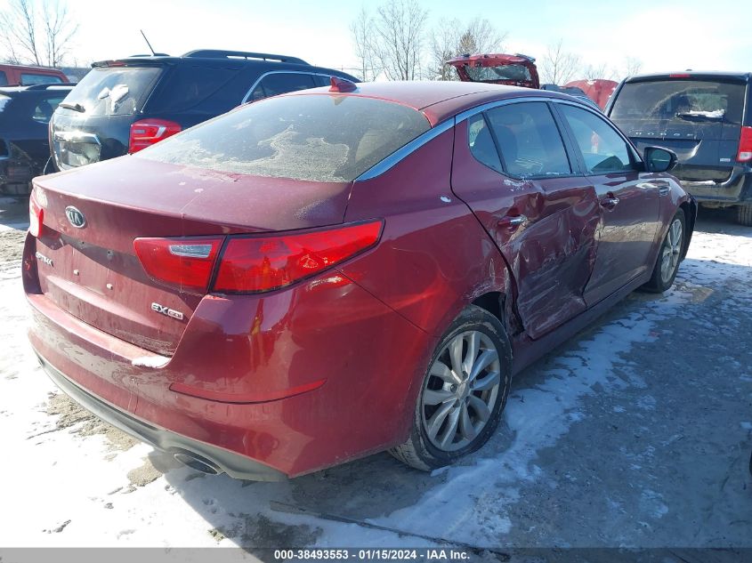 2015 Kia Optima Ex VIN: 5XXGN4A71FG397910 Lot: 38493553