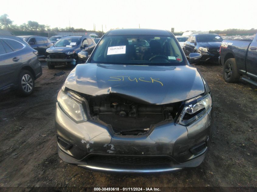 2015 Nissan Rogue S VIN: KNMAT2MV7FP522881 Lot: 38493618