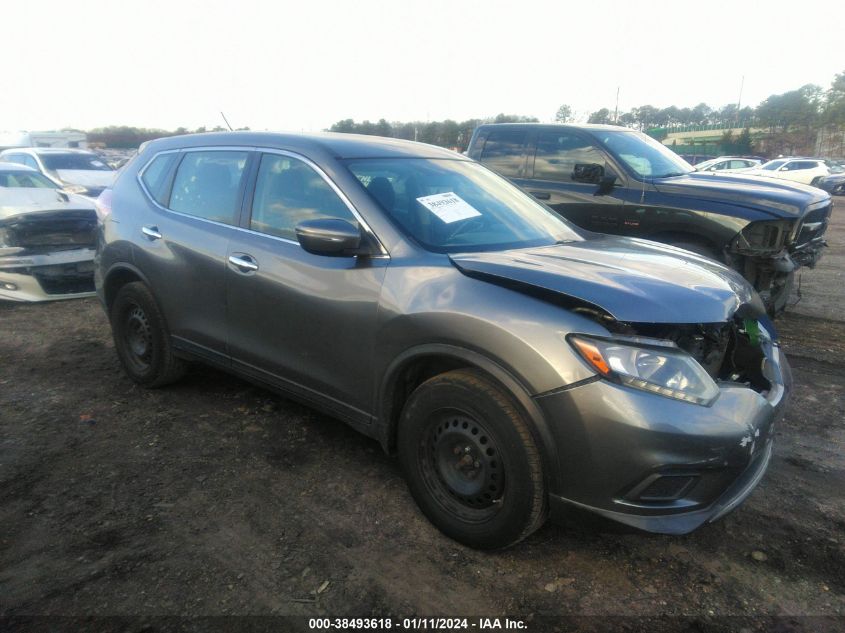 2015 Nissan Rogue S VIN: KNMAT2MV7FP522881 Lot: 38493618