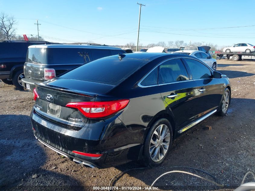 2017 Hyundai Sonata Limited 2.0T VIN: 5NPE34ABXHH499070 Lot: 38493774