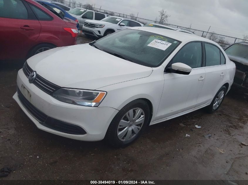 2013 Volkswagen Jetta 2.5L Se VIN: 3VWDP7AJXDM416036 Lot: 38494019