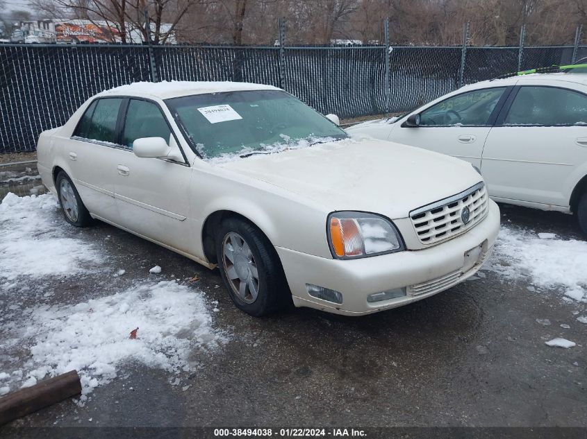 2000 Cadillac Deville Dts VIN: 1G6KF5793YU222306 Lot: 38494038