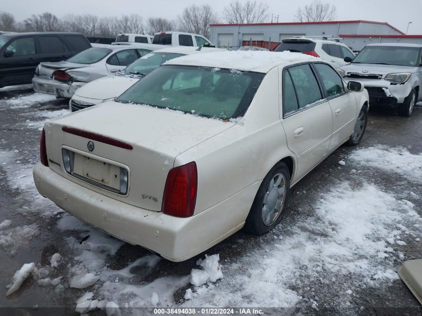 2000 Cadillac Deville Dts VIN: 1G6KF5793YU222306 Lot: 38494038