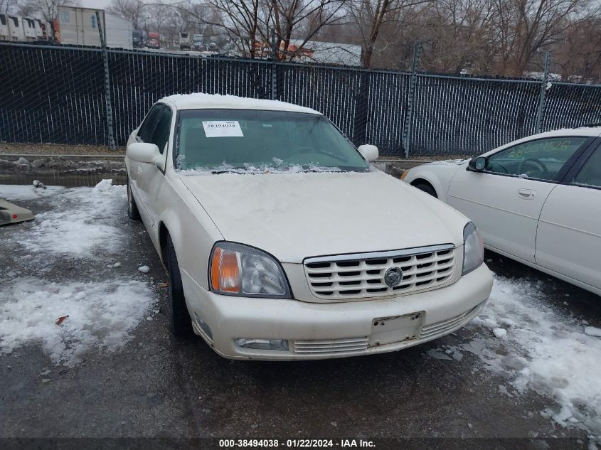 2000 Cadillac Deville Dts VIN: 1G6KF5793YU222306 Lot: 38494038