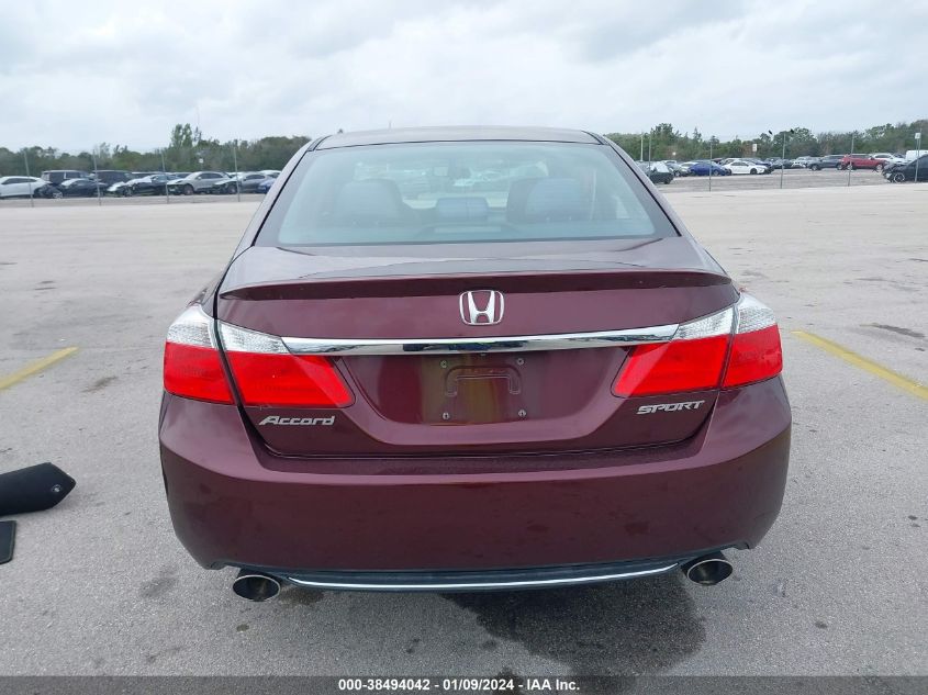 2015 Honda Accord Sport VIN: 1HGCR2F56FA129396 Lot: 38494042