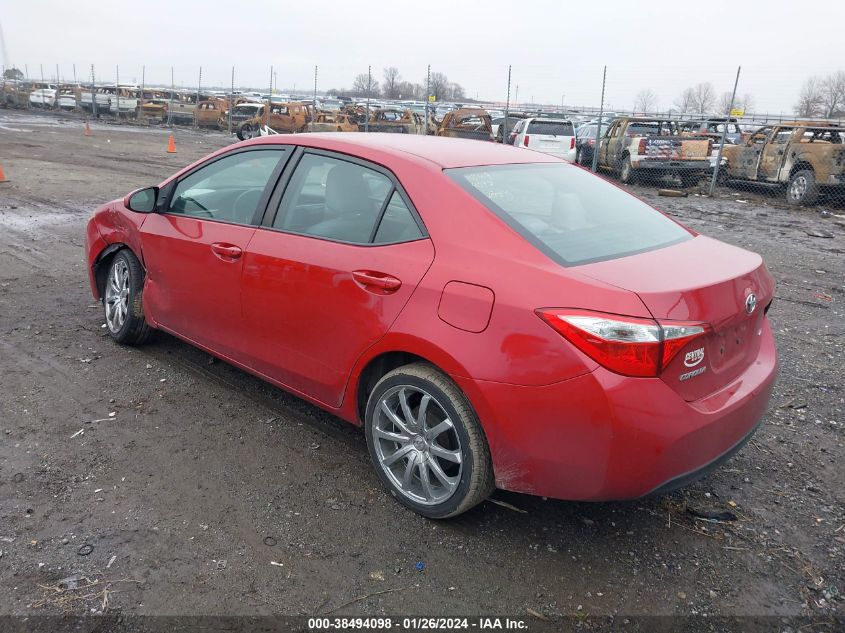 2015 Toyota Corolla Le VIN: 5YFBURHE7FP226472 Lot: 38494098