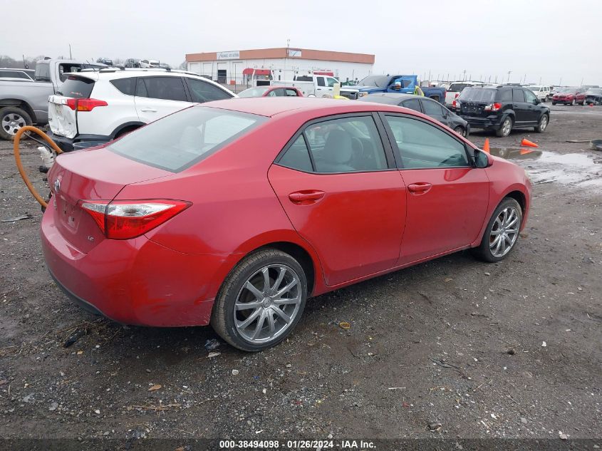 2015 Toyota Corolla Le VIN: 5YFBURHE7FP226472 Lot: 38494098