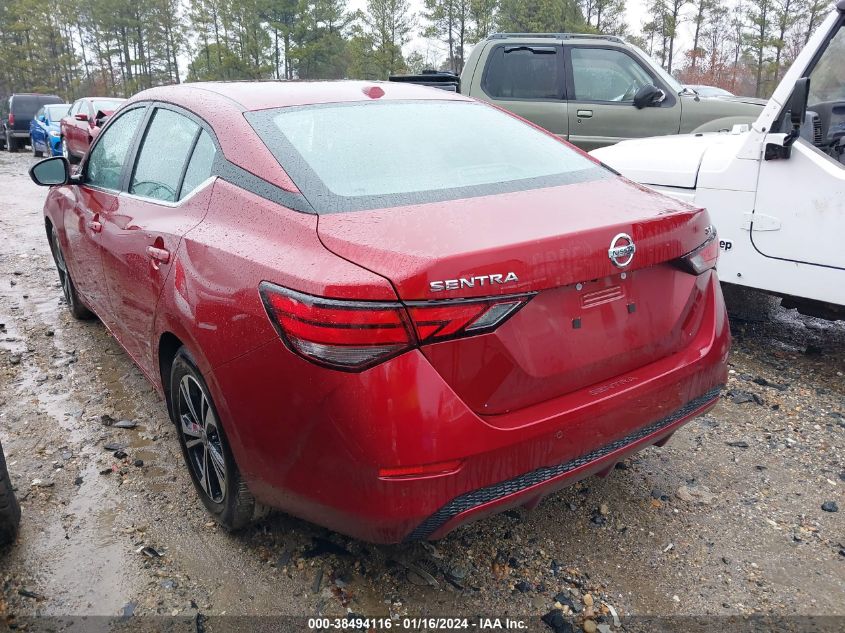 2023 Nissan Sentra Sv Xtronic Cvt VIN: 3N1AB8CV2PY229965 Lot: 38494116