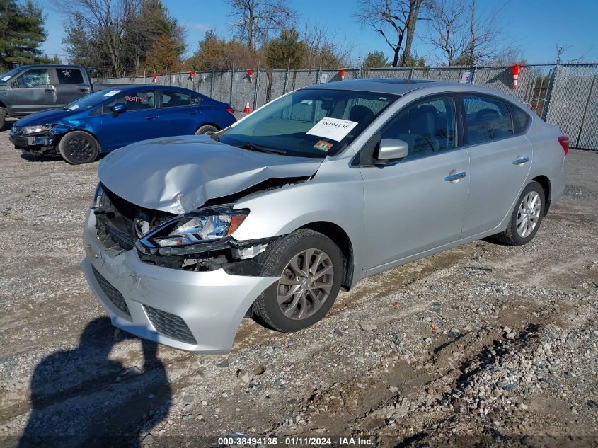 2017 Nissan Sentra Sv VIN: 3N1AB7AP4HY300762 Lot: 38494135