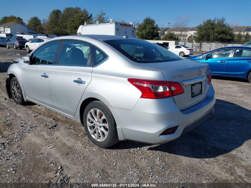 2017 Nissan Sentra Sv VIN: 3N1AB7AP4HY300762 Lot: 38494135