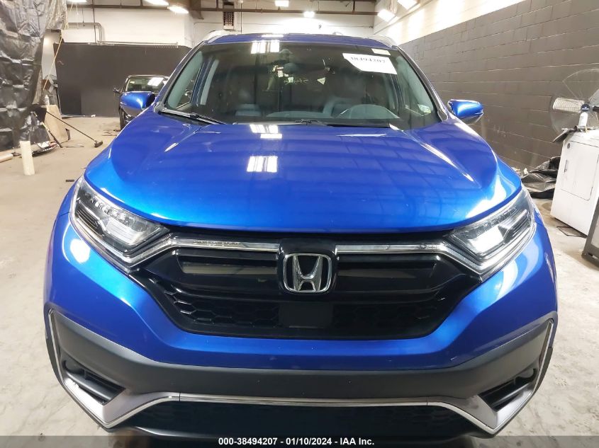 2022 Honda Cr-V Awd Touring VIN: 7FARW2H91NE002745 Lot: 38494207