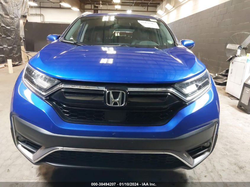 2022 Honda Cr-V Awd Touring VIN: 7FARW2H91NE002745 Lot: 38494207