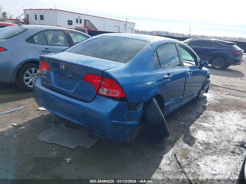 2006 Honda Civic Lx VIN: 1HGFA16506L135522 Lot: 38494225