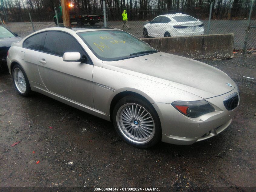 WBAEH73475B193679 2005 BMW 645Ci