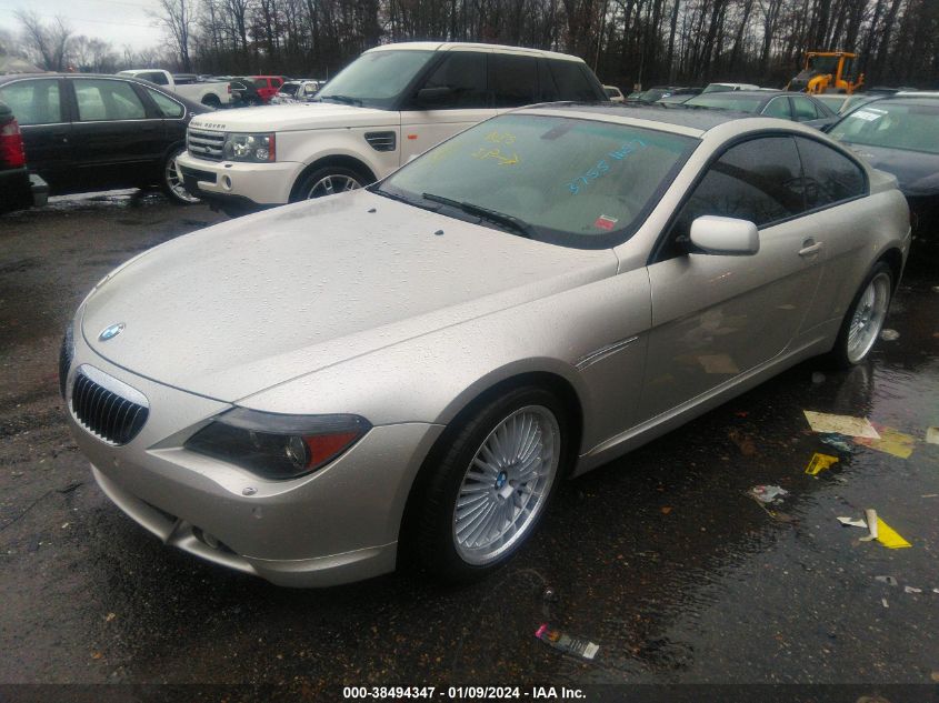 WBAEH73475B193679 2005 BMW 645Ci