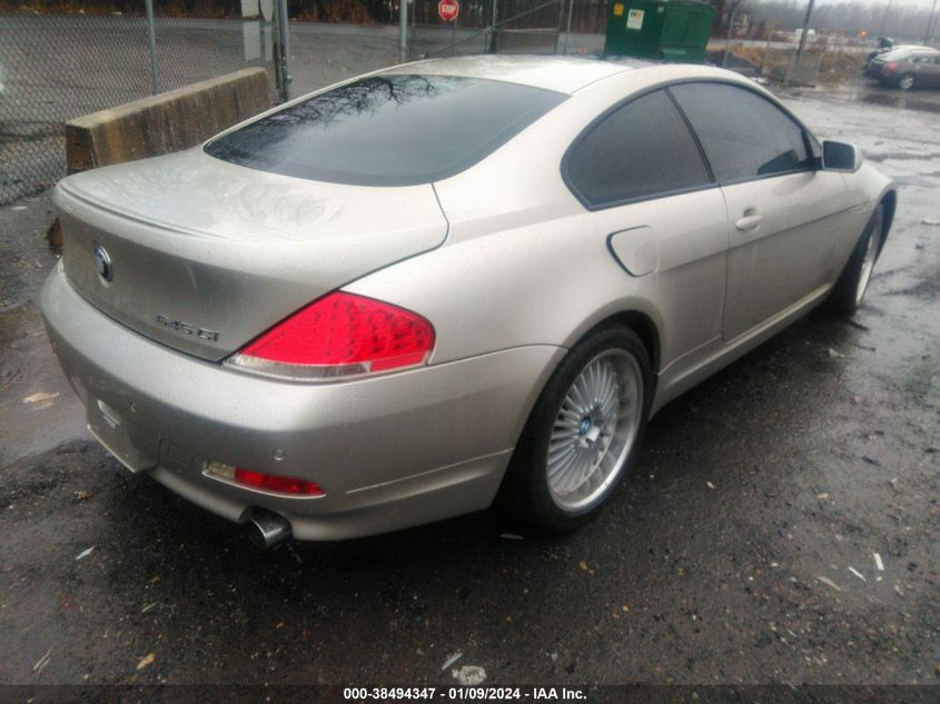 WBAEH73475B193679 2005 BMW 645Ci