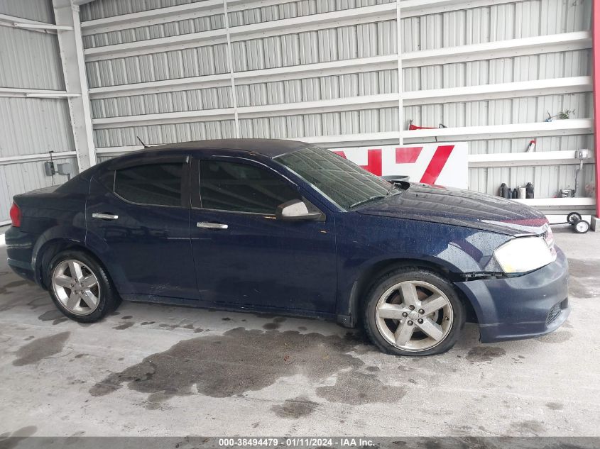 2014 Dodge Avenger Se VIN: 1C3CDZAB3EN111145 Lot: 38494479