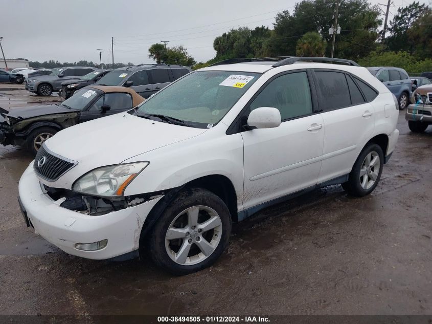 2004 Lexus Rx 330 VIN: 2T2HA31U74C031076 Lot: 38494505