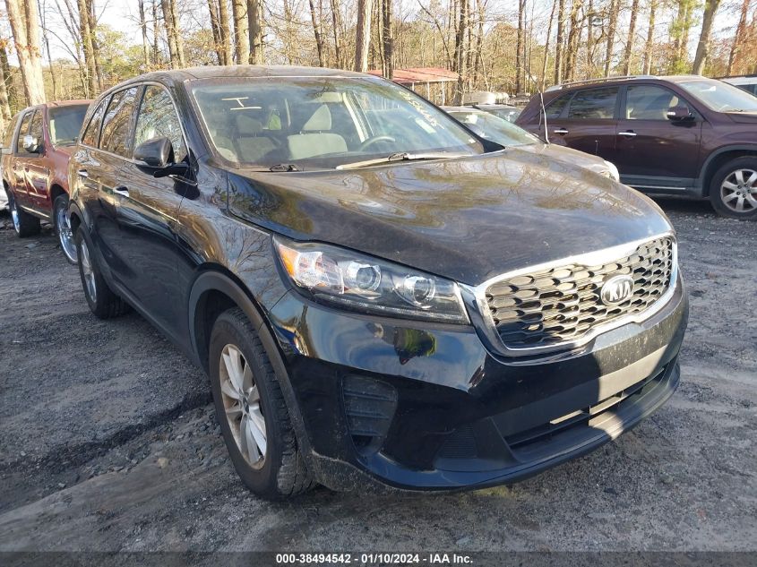 2020 Kia Sorento 2.4L L VIN: 5XYPG4A30LG643604 Lot: 38494542