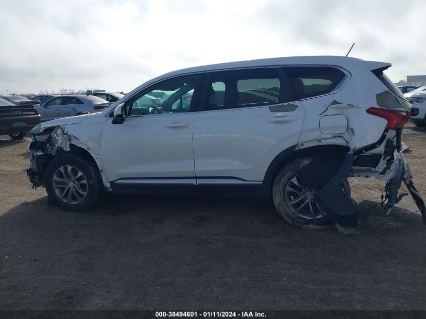 2019 Hyundai Santa Fe Se VIN: 5NMS23AD6KH003722 Lot: 38494601