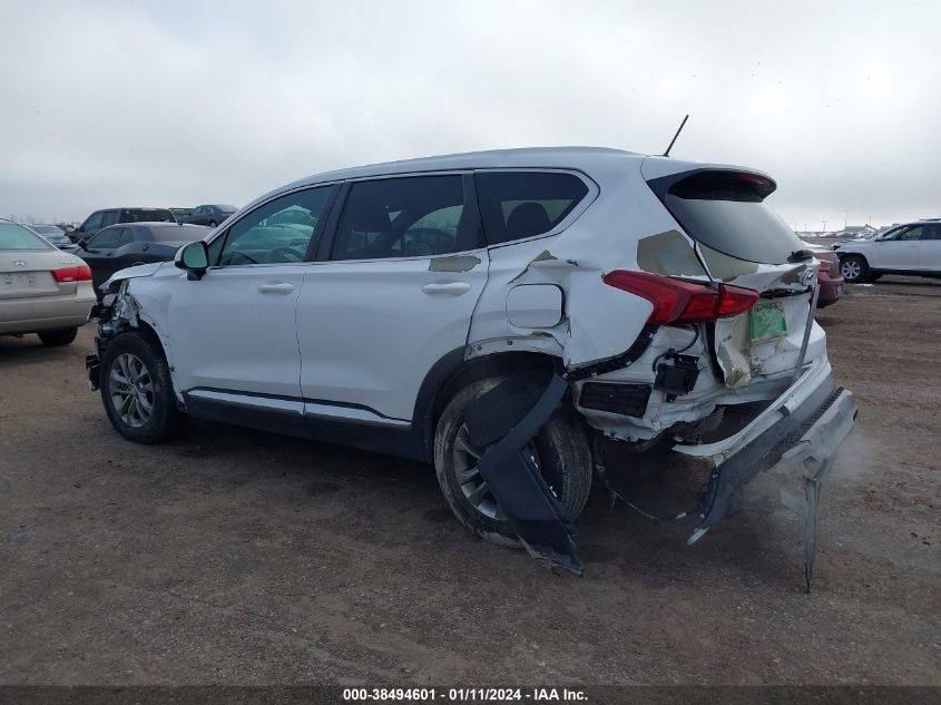 2019 Hyundai Santa Fe Se VIN: 5NMS23AD6KH003722 Lot: 38494601