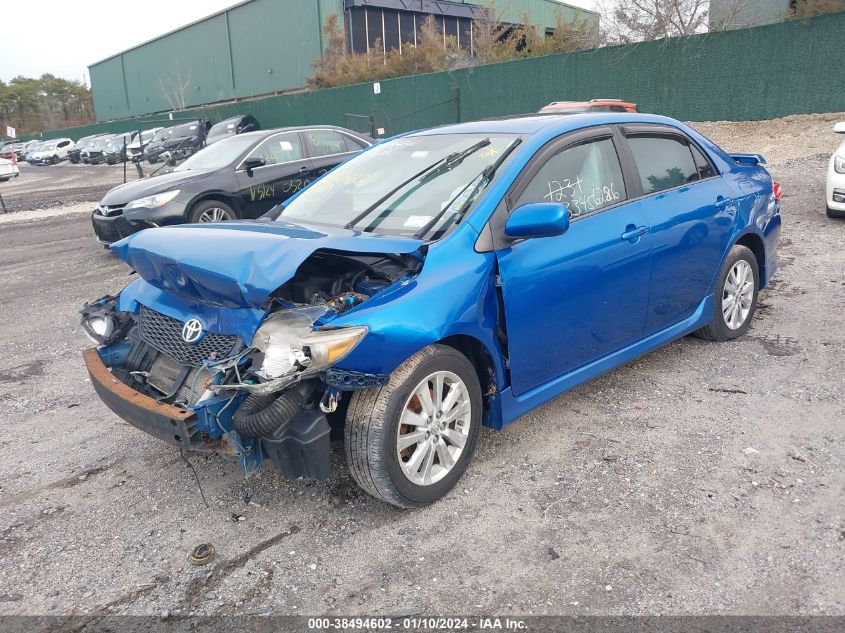 2010 Toyota Corolla S VIN: 2T1BU4EE9AC237358 Lot: 38494602