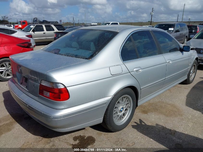 2001 BMW 5 Series 525Ia VIN: WBADT43401GX27692 Lot: 38494788