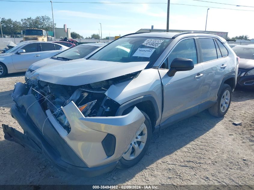 2019 Toyota Rav4 Le VIN: 2T3H1RFV1KW043784 Lot: 38494982