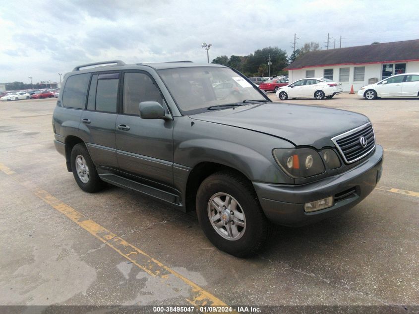 1999 Lexus Lx 470 VIN: JT6HT00W5X0050604 Lot: 38495047